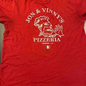 Pizzeria Red Graphic Tee - Men's Shirt